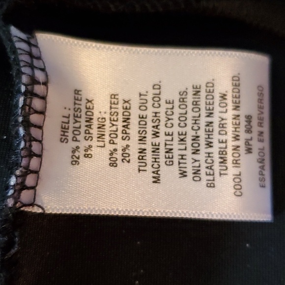 Thalia Sodi Black Laser Cut Scuba Stretch Sheath Dress Size Small - Picture 5 of 16